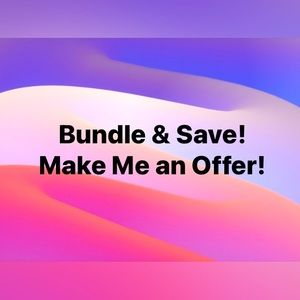 Bundle 2 or more items & get a 10 percent discount, open to other offers too!